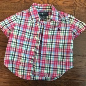 Ralph Lauren short sleeve button down